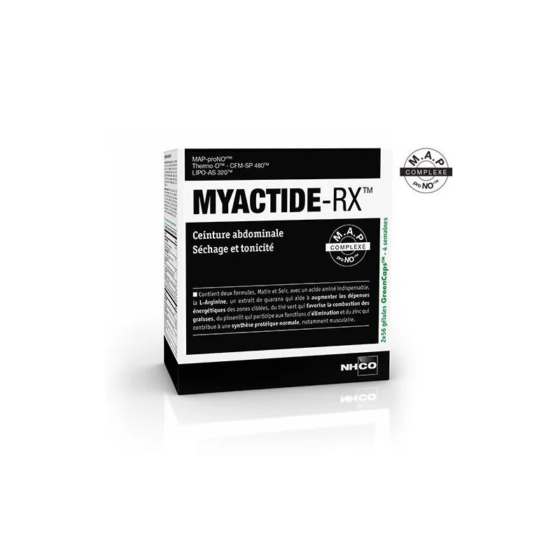 NH-CO Myactide-RX Action ciblée ceinture abdominale  2x56 gélules