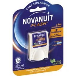 Novanuit Flash 1.9mg  Mélatonine Menthe