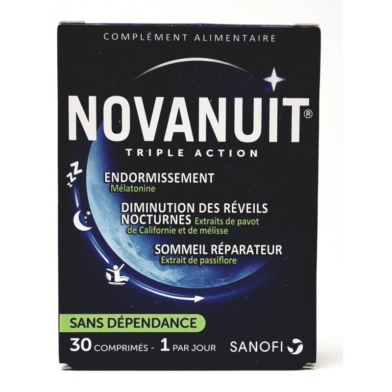 Novanuit Triple Action 30 Comprimés