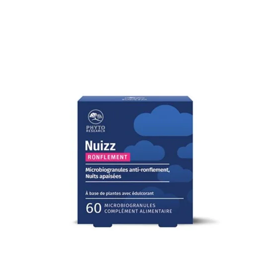 Nuizz Ronflement MicroBiogranules Anti-Ronflement 60 granules