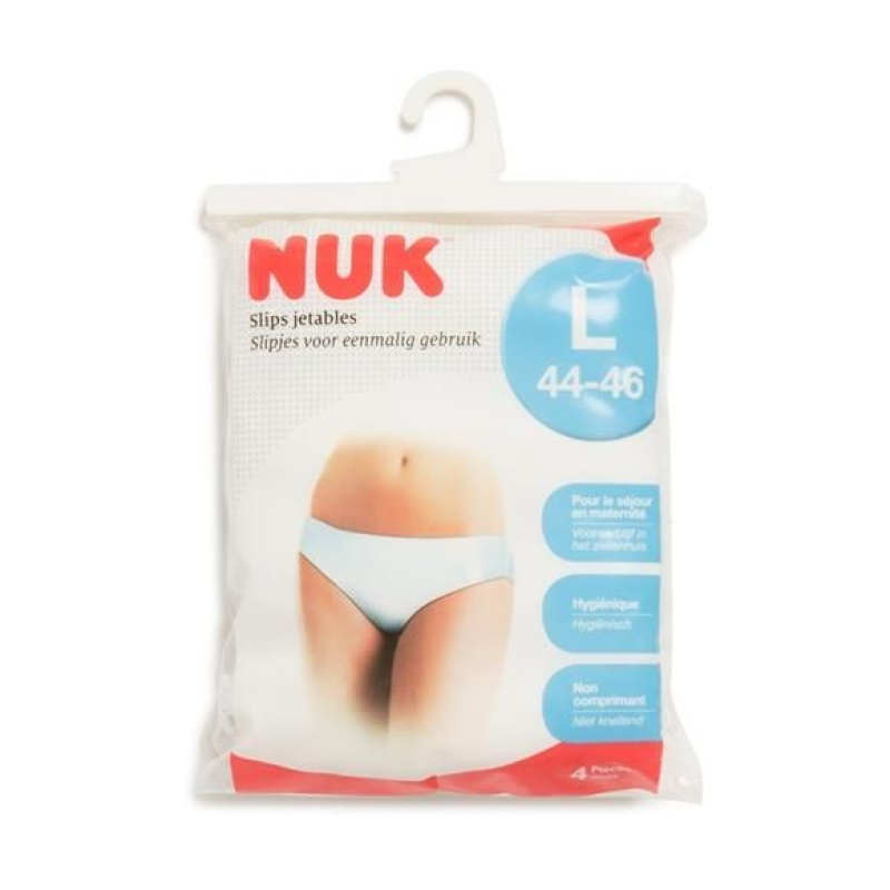 Nuk Slips Jetables Taille L 44-46 X4