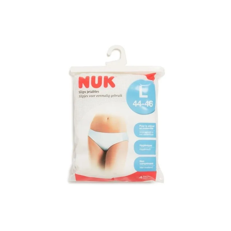 Nuk Slips Jetables Taille XL 48-50 X4