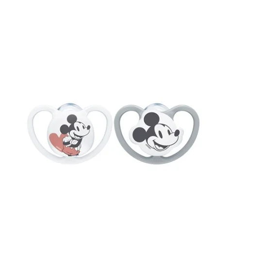 Nuk Space 2 Sucettes Mickey 18-36 mois
