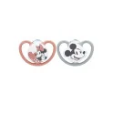 Nuk Space 2 Sucettes Mickey Minnie 18-36 mois