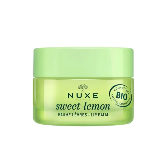 Nuxe Bio Sweet Lemon Baume Lèvres Bio Vegan 15g