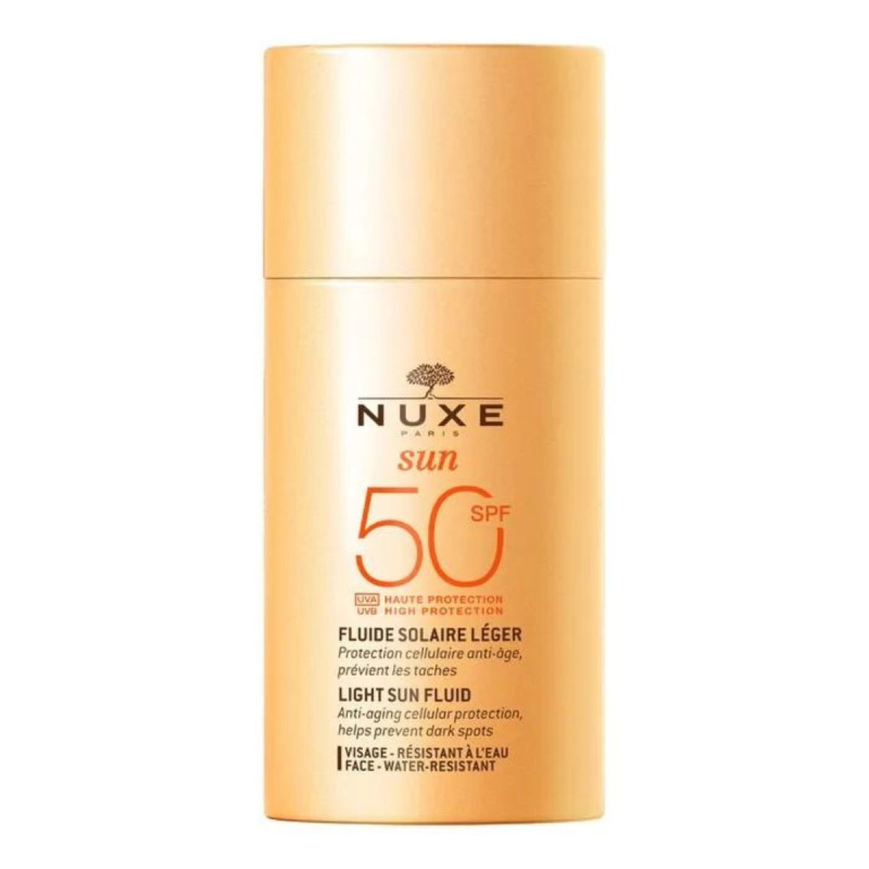 Nuxe Sun Fluide Léger Visage SPF50 50ml