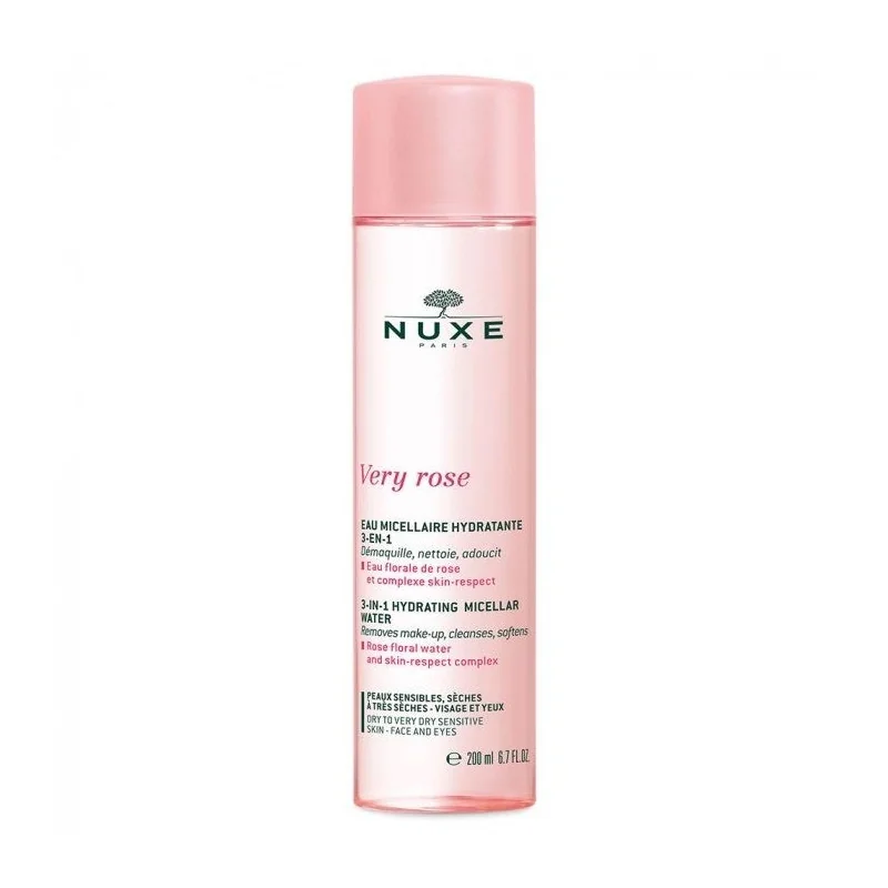 Nuxe Very Rose Eau Micellaire Hydratante 3-en-1 200ml