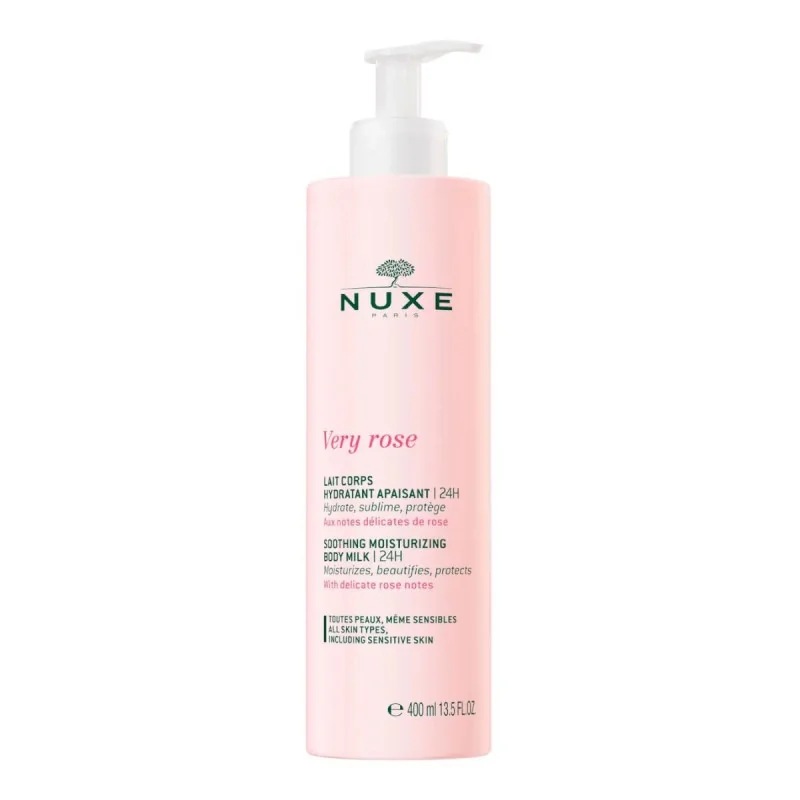 Nuxe Very Rose Lait Hydratant Apaisant 400ml