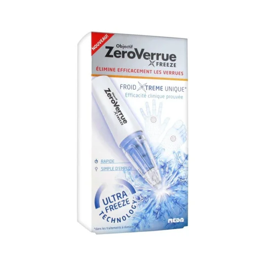Objectif Zéro Verrue Freeze Stylo 7ml