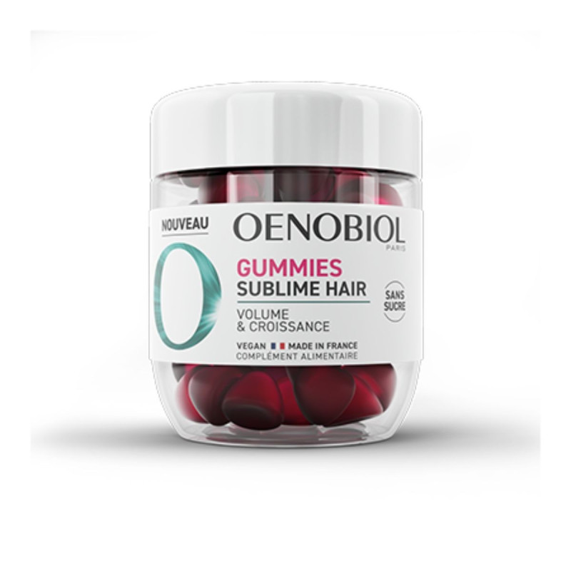Oenobiol Gummies Sublime Hair Vegan 60 gommes