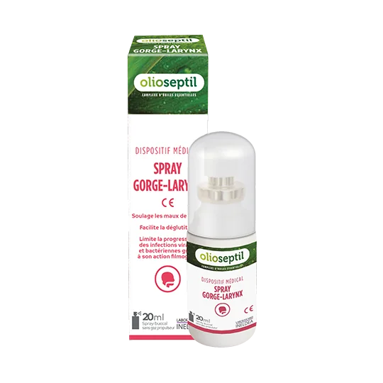 Olioseptil Spray Gorge-Larynx 20 ml