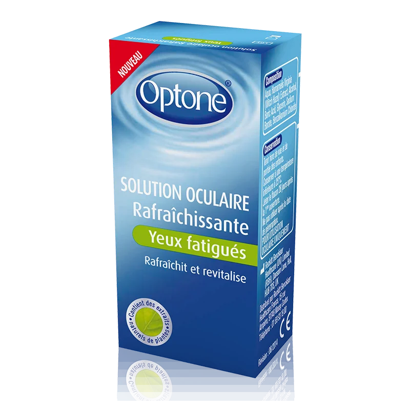 Optone Solution Occulaire Rafraîchissante 10ml