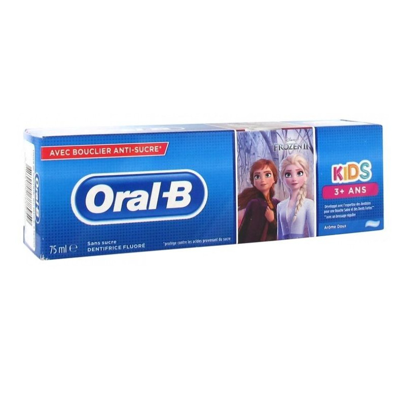 Oral-B Gel Dentifrice Kids +3 Ans 75ml-Reine des Neiges