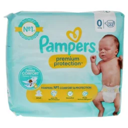 Pampers Premium Protection bébé -3kg 22 Couches