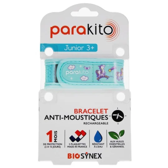 Para'kito Bracelet Anti-moustique Licorne Junior 3 ans et+