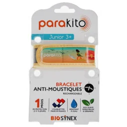 Para'kito Bracelet Anti-moustique Plage Junior 3 ans et+
