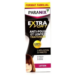 Paranix Extra Fort Anti-poux et Lentes Lotion+Peigne 200ml
