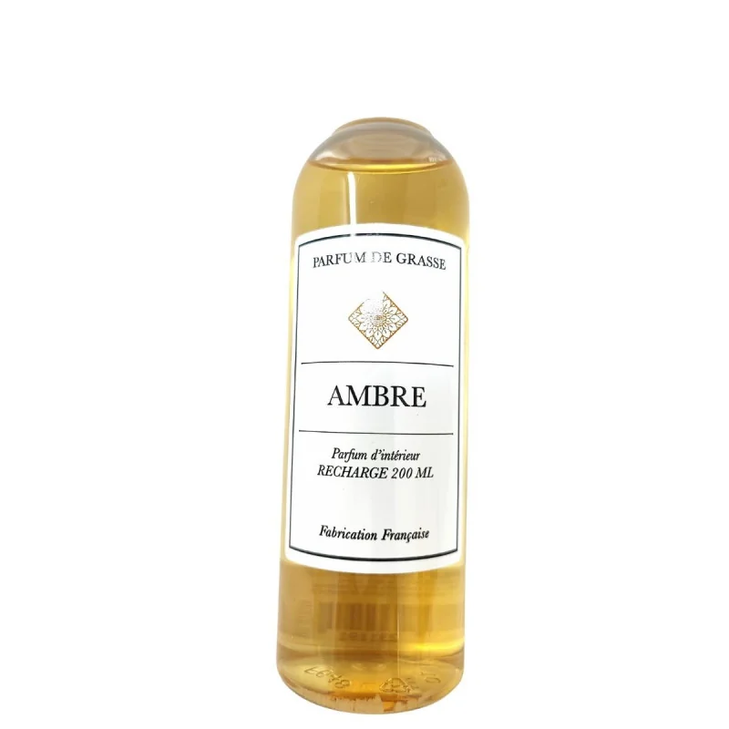 Parfum de Grasse Recharge Parfum d'Intérieur 200ml-Ambre