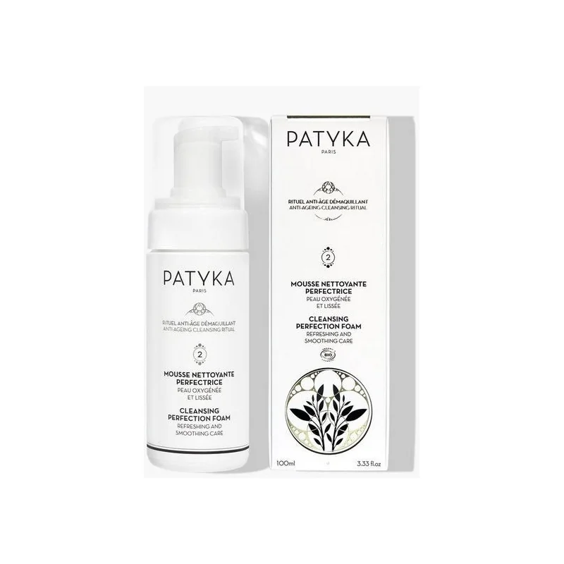 Patyka Rituel Anti-Age Démaquillant Mousse Nettoyante Perfectrice 100ml
