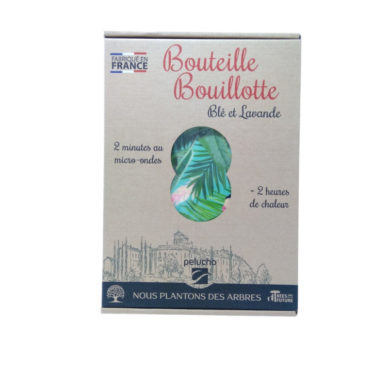 Pelucho Bouillotte Bouteille Jungle