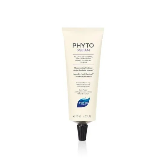 Phyto Squam Shampooing Soin Antipelliculaire Intense 125ml
