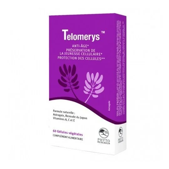 PhytoResearch Telomerys 60 gélules végétales