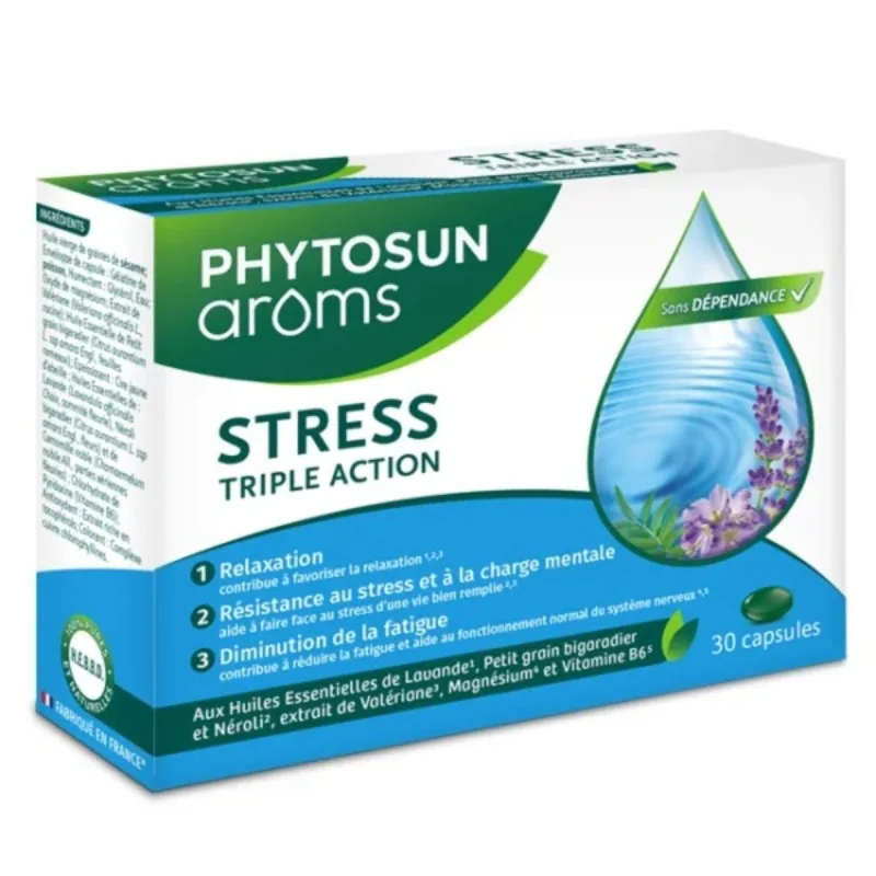 Phytosun Aroms Stress Triple Action 30 Capsules