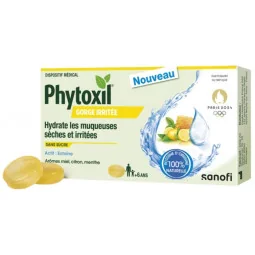 Phytoxil 20 Pastilles Gorge Irritée Miel Citron Menthe