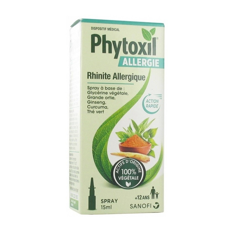 Phytoxil Spray Allergie Rhinite Allergique Action Rapide 15ml
