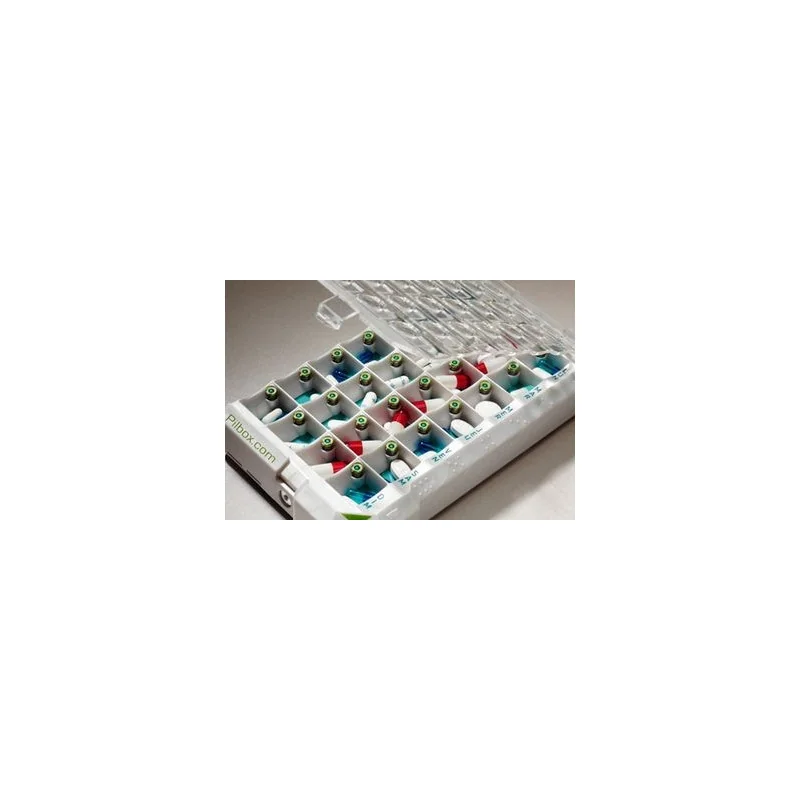Pilbox CLASSIC Pilulier Hebdomadaire pour Patients Dépendants