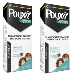 Pouxit Shampooing Traitant Anti-Poux & Lentes 2 x 250ml