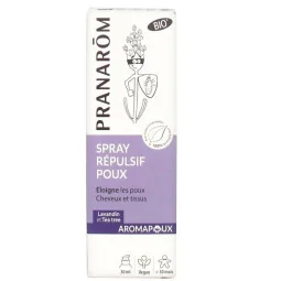 Pranarôm Aromapoux Spray Répulsif Poux 30ml