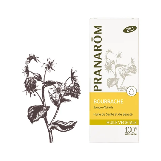 Pranarôm Huile Végétale Bio Bourrache 50ml