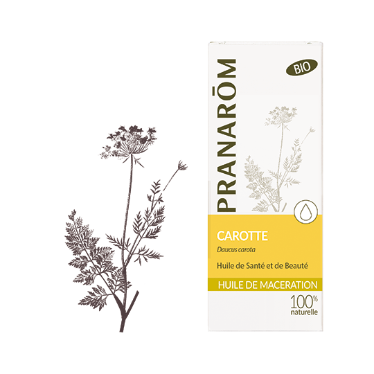 Pranarôm Huile Végétale de Carotte Bio 50ml