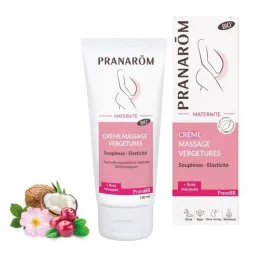 Pranarôm PranaBB Maternité Crème Massage Vergetures Bio 100ml