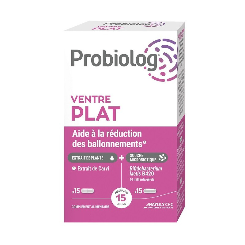 Probiolog Ventre Plat 30 Gélules
