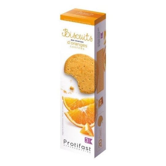 Protifast Biscuits Proteinés aux Ecorces d'Oranges Confites