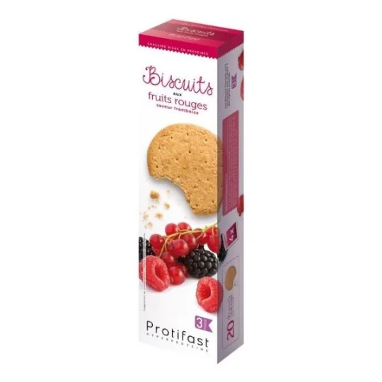 Protifast Biscuits Saveur Fruits Rouges 20