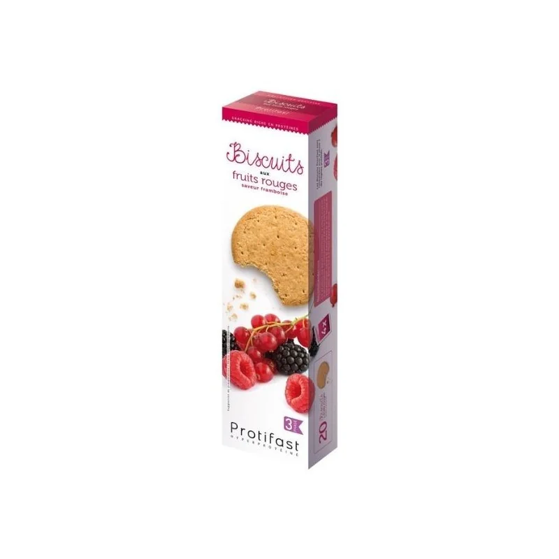 Protifast Biscuits Saveur Fruits Rouges 20