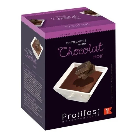Protifast Entremets Chocolat Noir 7 Sachets