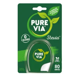 Pure Via Edulcorant Stevia 80 Unités