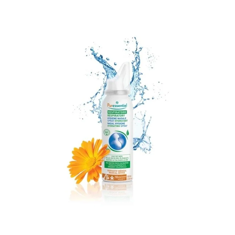 Puressentiel Respiratoire Spray Hydratant Au Calendula Bio 100ml