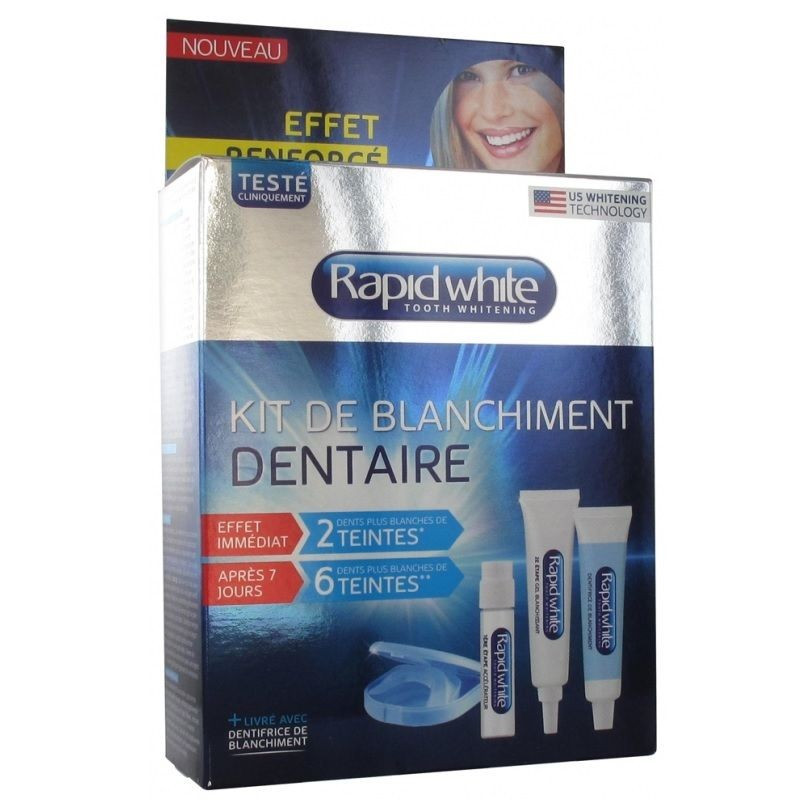 Rapid White Kit de Blanchiment Dentaire