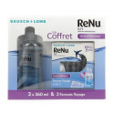 Renu MPS COFFRET Solution multifonction lentilles de contact souples 360mlx3 + 1 pack voyage 2x60ml OFFERT