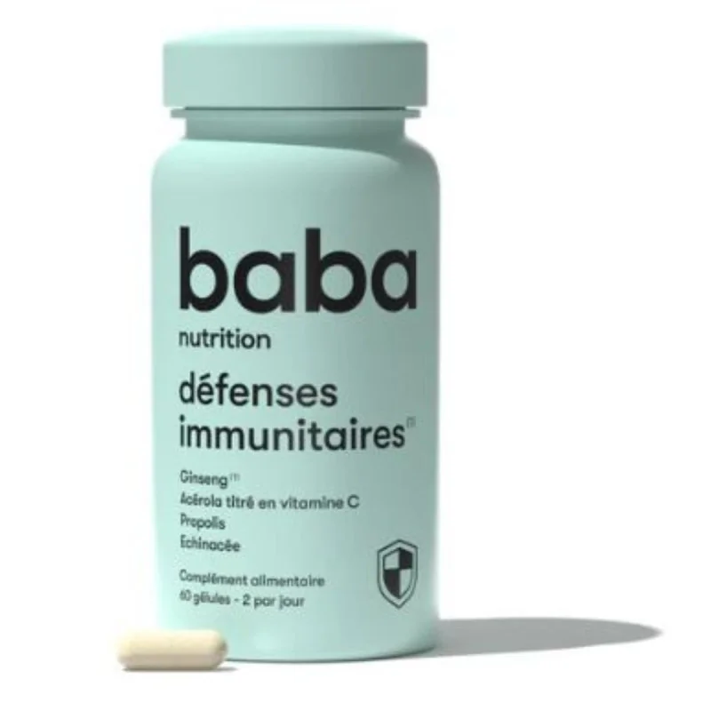 Baba Nutrition Défenses Immunitaires 60 gélules