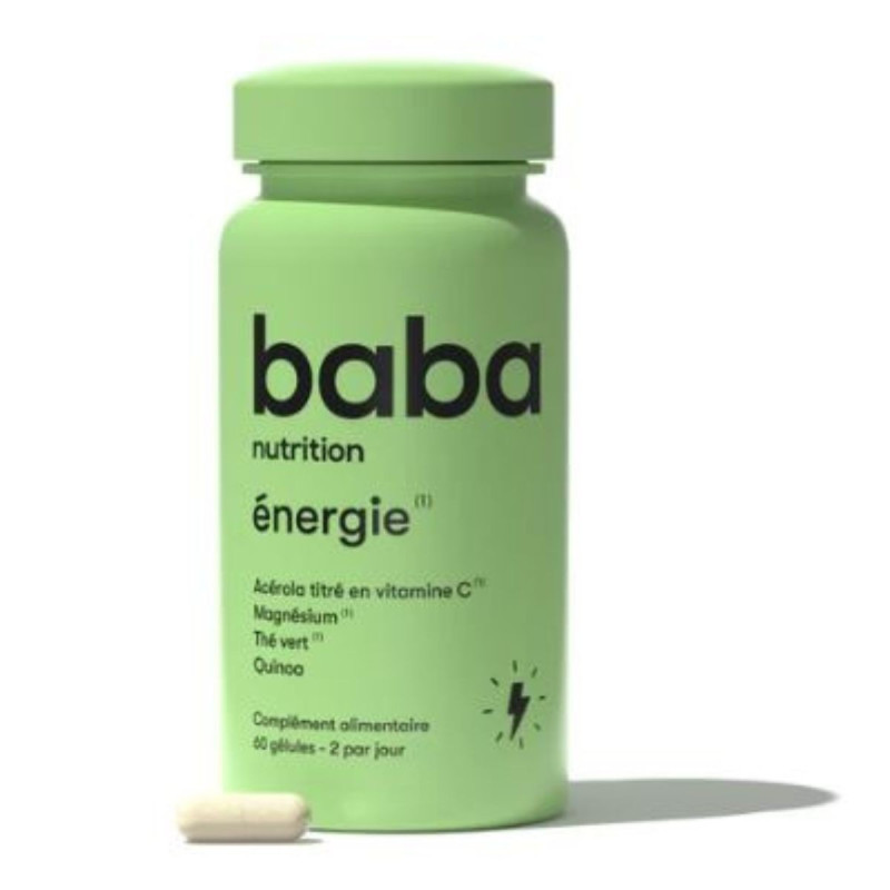 Baba Nutrition Energie 60 gélules