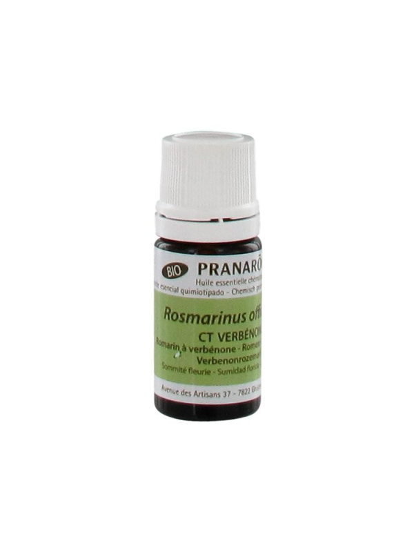 Pranarôm  Romarin Verbenone Bio 5ml Huile Essentielle