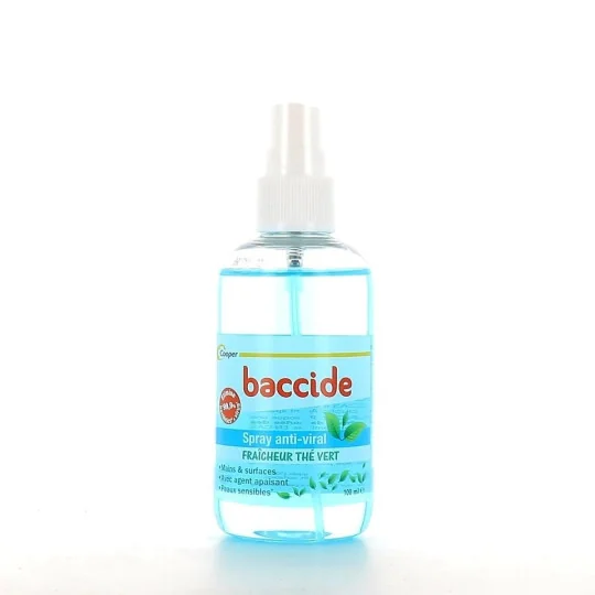 Baccide Spray Anti-Viral Fraîcheur Thé Vert 100ml