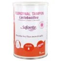 Saforelle Florgynal Tampon Probiotique Compact avec Applicateur 9 Mini