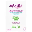 Saforelle Fraîcheur et Douceur 10 Lingettes intimes